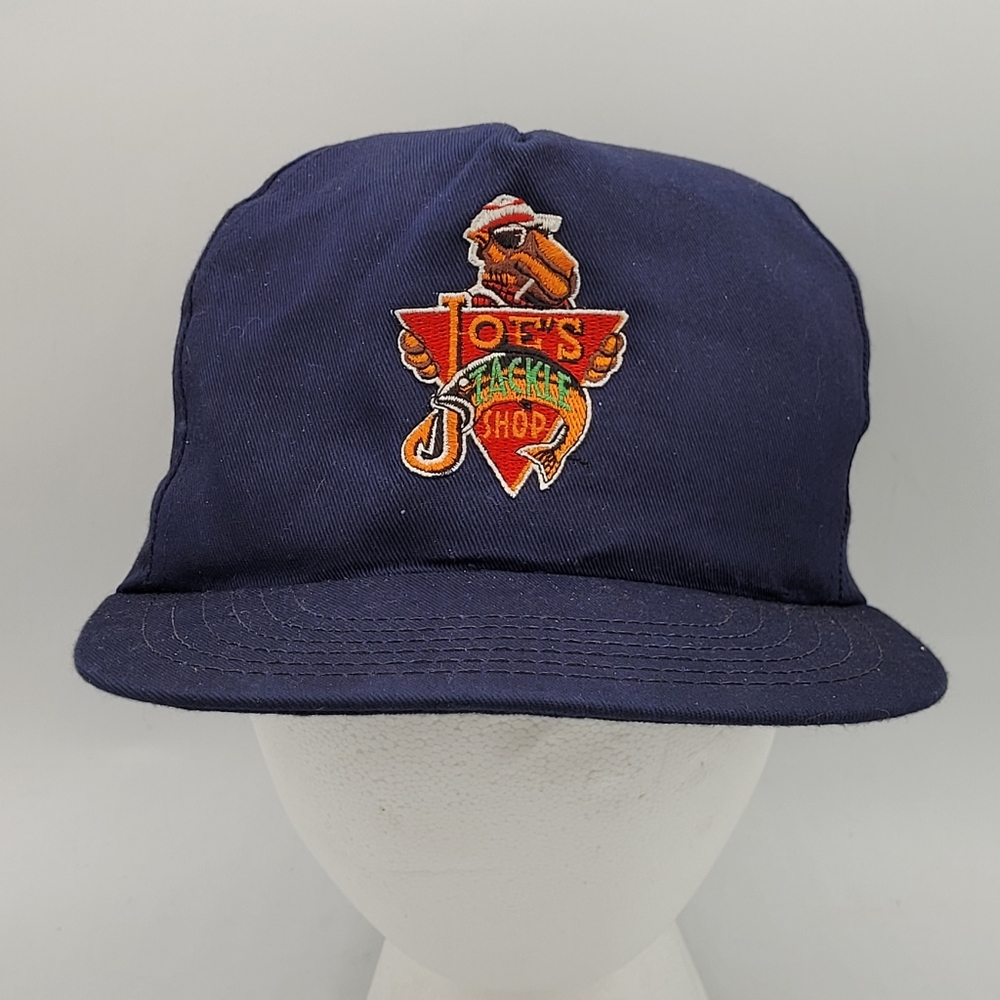 Vintage 90's Camel Cigarettes Joe's Tackle Shop Made in USA Snapback Hat
